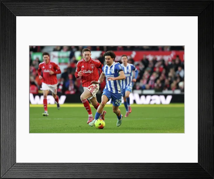Framed Print : Nottingham Forest v Brighton and Hove Albion Premier League 26NOV25 Framed Print : Nottingham Forest v Brighton and Hove Albion Premier League 26NOV25