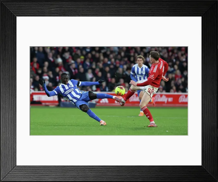 Framed Print : Nottingham Forest v Brighton and Hove Albion Premier League 26NOV25 Framed Print : Nottingham Forest v Brighton and Hove Albion Premier League 26NOV25