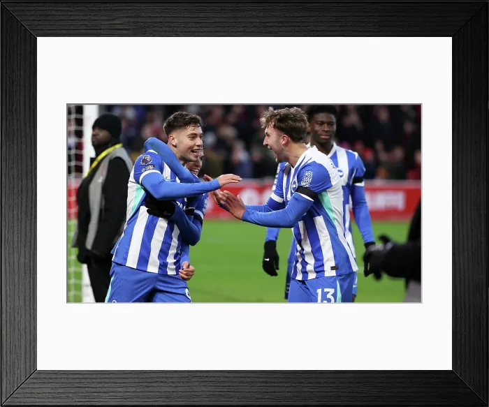 Framed Print : Nottingham Forest v Brighton and Hove Albion Premier League 26NOV25 Framed Print : Nottingham Forest v Brighton and Hove Albion Premier League 26NOV25