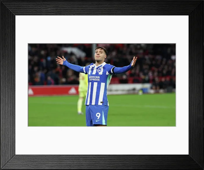 Framed Print : Nottingham Forest v Brighton and Hove Albion Premier League 26NOV25 Framed Print : Nottingham Forest v Brighton and Hove Albion Premier League 26NOV25