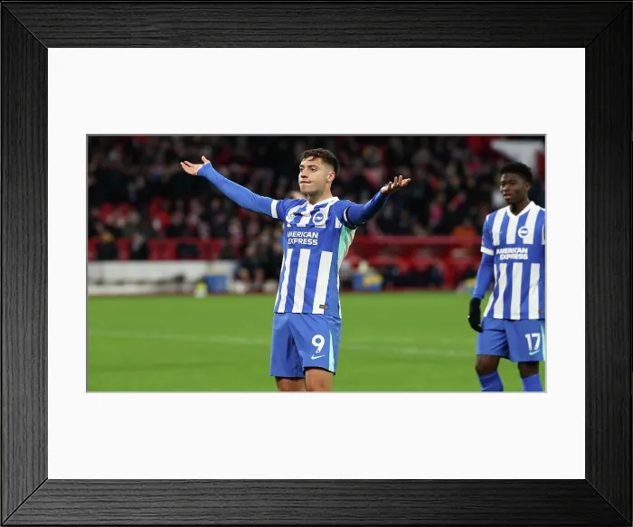 Framed Print : Nottingham Forest v Brighton and Hove Albion Premier League 26NOV25 Framed Print : Nottingham Forest v Brighton and Hove Albion Premier League 26NOV25