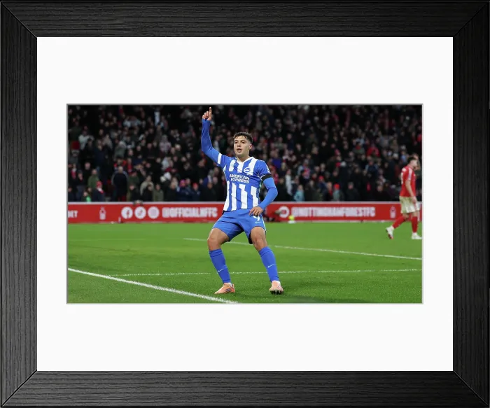 Framed Print : Nottingham Forest v Brighton and Hove Albion Premier League 26NOV25 Framed Print : Nottingham Forest v Brighton and Hove Albion Premier League 26NOV25