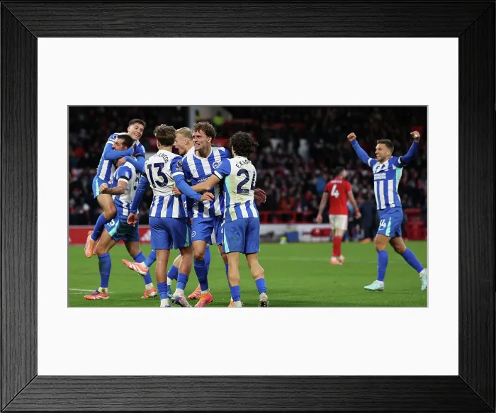 Framed Print : Nottingham Forest v Brighton and Hove Albion Premier League 26NOV25 Framed Print : Nottingham Forest v Brighton and Hove Albion Premier League 26NOV25