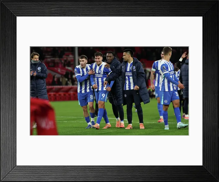 Framed Print : Nottingham Forest v Brighton and Hove Albion Premier League 26NOV25 Framed Print : Nottingham Forest v Brighton and Hove Albion Premier League 26NOV25