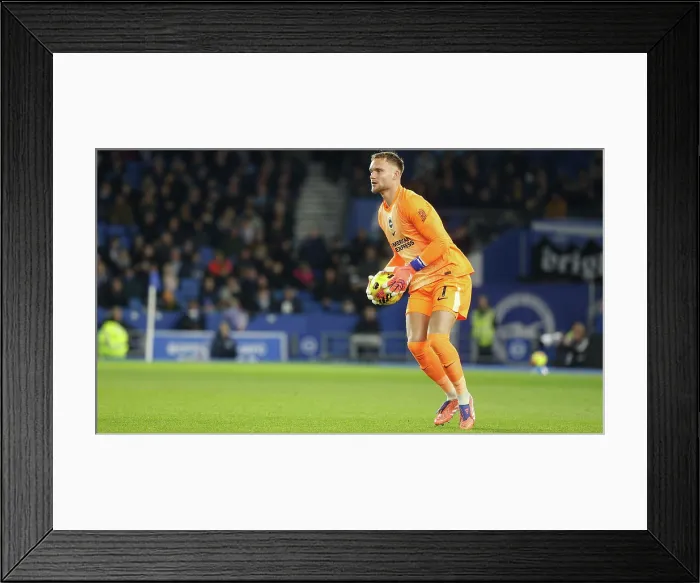 Framed Print : Brighton and Hove Albion v Aston Villa Premier League 03DEC25 Framed Print : Brighton and Hove Albion v Aston Villa Premier League 03DEC25