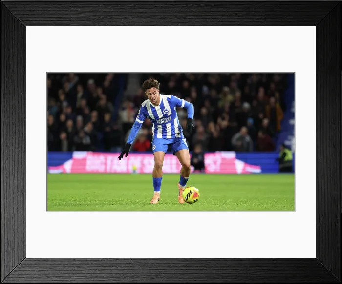Framed Print : Brighton and Hove Albion v Aston Villa Premier League 03DEC25 Framed Print : Brighton and Hove Albion v Aston Villa Premier League 03DEC25