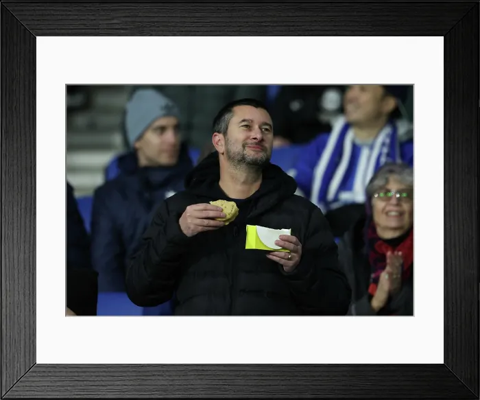 Framed Print : Brighton and Hove Albion v Aston Villa Premier League 03DEC25 Framed Print : Brighton and Hove Albion v Aston Villa Premier League 03DEC25