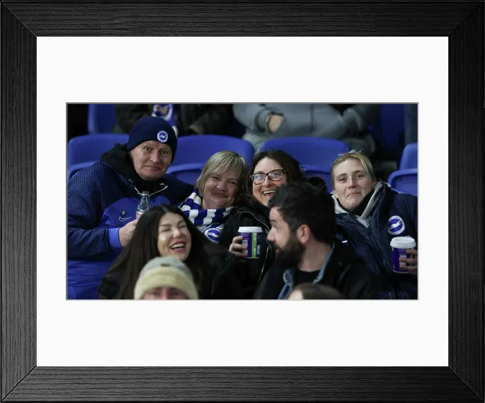 Framed Print : Brighton and Hove Albion v Aston Villa Premier League 03DEC25 Framed Print : Brighton and Hove Albion v Aston Villa Premier League 03DEC25
