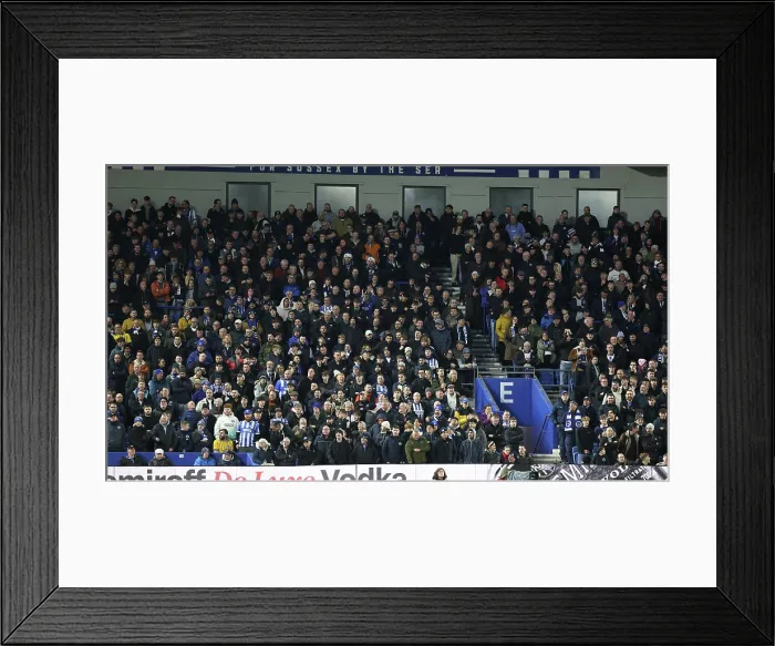 Framed Print : Brighton and Hove Albion v Aston Villa Premier League 03DEC25 Framed Print : Brighton and Hove Albion v Aston Villa Premier League 03DEC25