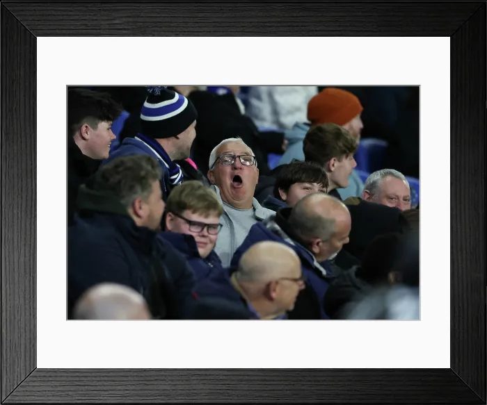 Framed Print : Brighton and Hove Albion v Aston Villa Premier League 03DEC25