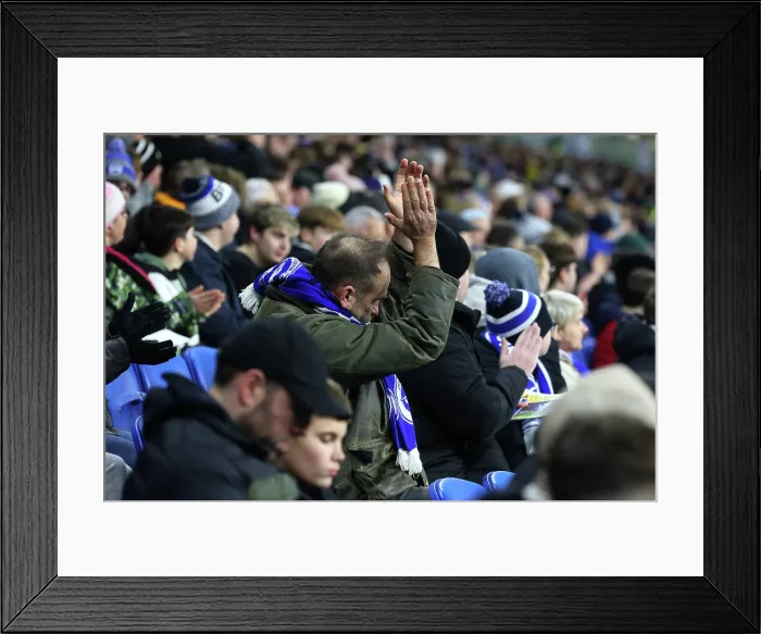 Framed Print : Brighton and Hove Albion v Aston Villa Premier League 03DEC25