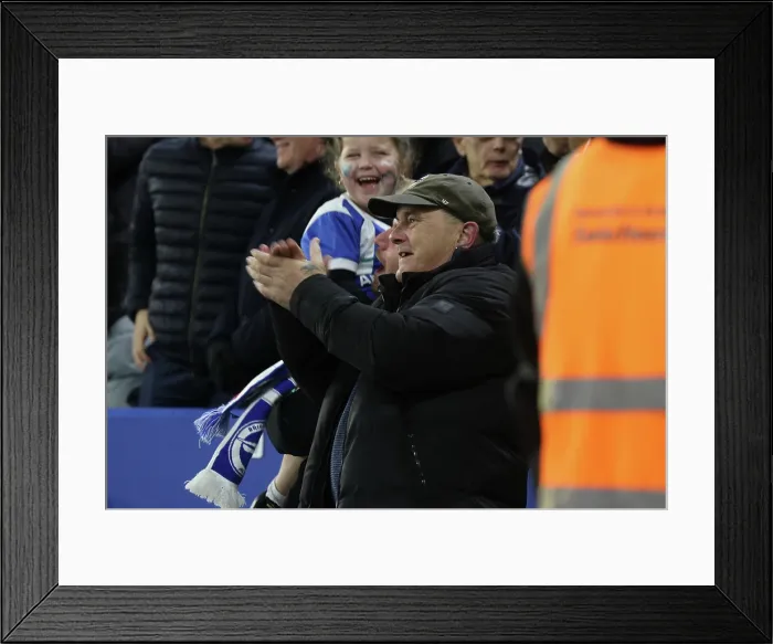 Framed Print : Brighton and Hove Albion v Aston Villa Premier League 03DEC25