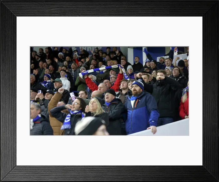 Framed Print : Brighton and Hove Albion v Aston Villa Premier League 03DEC25