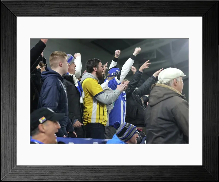 Framed Print : Brighton and Hove Albion v Aston Villa Premier League 03DEC25