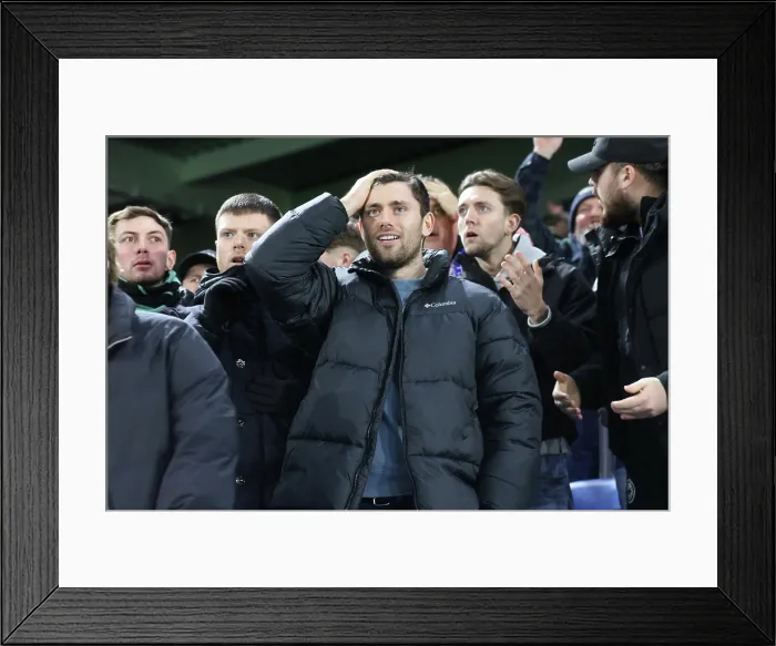 Framed Print : Brighton and Hove Albion v Aston Villa Premier League 03DEC25