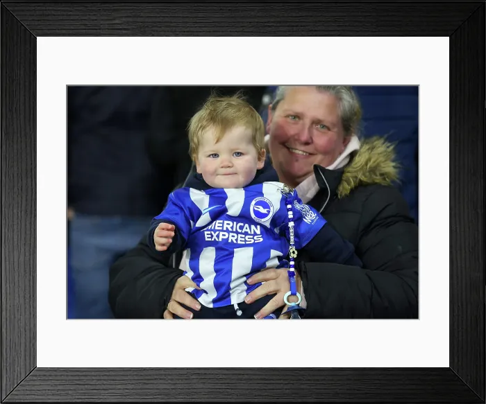Framed Print : Brighton and Hove Albion v Aston Villa Premier League 03DEC25