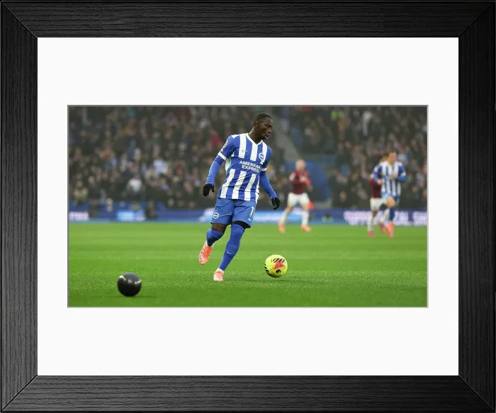Framed Print : Brighton and Hove Albion v West Ham United Premier League 07DEC25 Framed Print : Brighton and Hove Albion v West Ham United Premier League 07DEC25