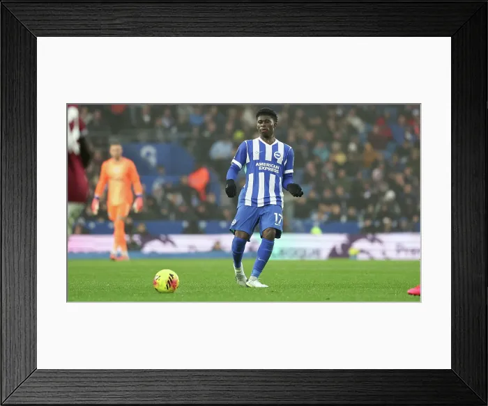 Framed Print : Brighton and Hove Albion v West Ham United Premier League 07DEC25 Framed Print : Brighton and Hove Albion v West Ham United Premier League 07DEC25