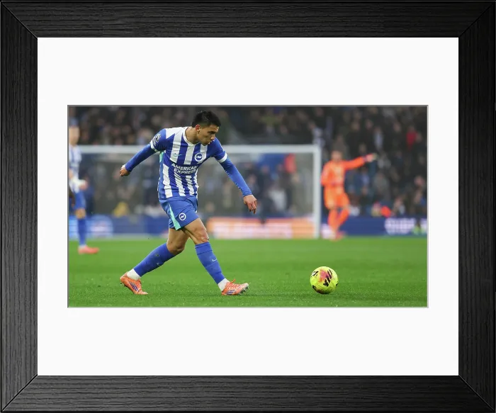 Framed Print : Brighton and Hove Albion v West Ham United Premier League 07DEC25 Framed Print : Brighton and Hove Albion v West Ham United Premier League 07DEC25