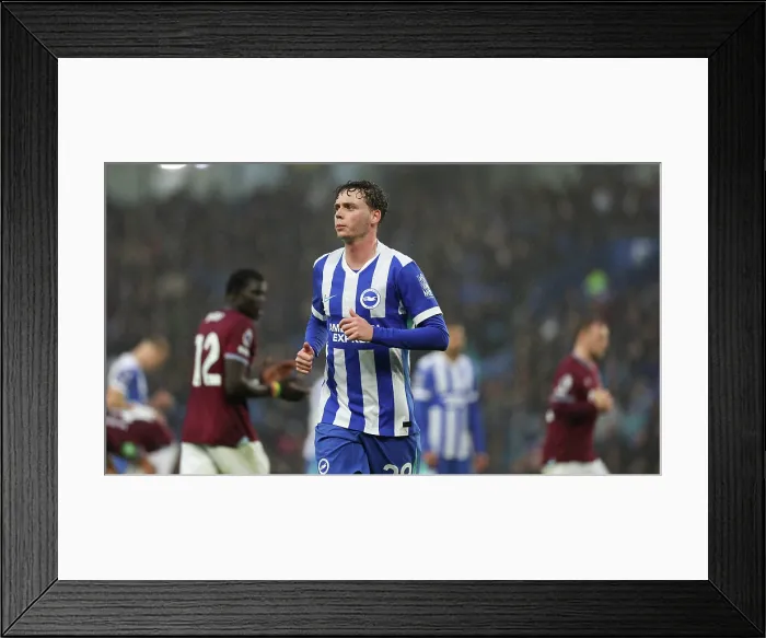 Framed Print : Brighton and Hove Albion v West Ham United Premier League 07DEC25 Framed Print : Brighton and Hove Albion v West Ham United Premier League 07DEC25
