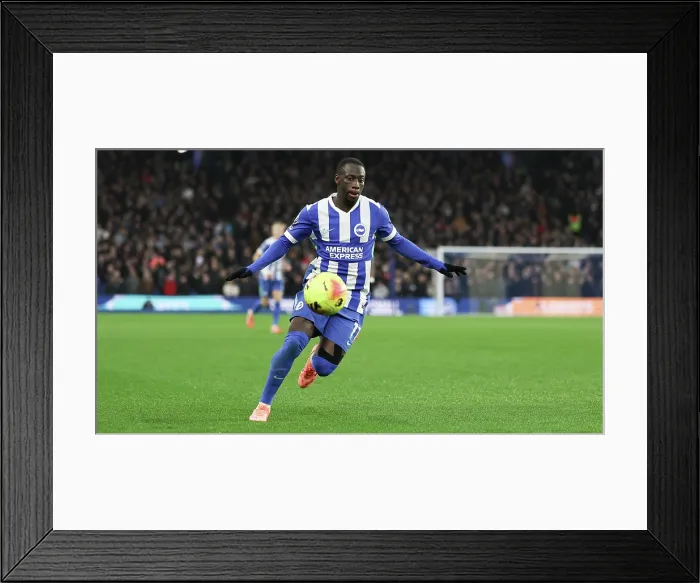 Framed Print : Brighton and Hove Albion v West Ham United Premier League 07DEC25 Framed Print : Brighton and Hove Albion v West Ham United Premier League 07DEC25