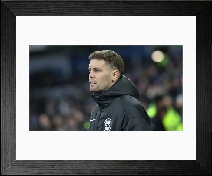Framed Print : Brighton and Hove Albion v West Ham United Premier League 07DEC25 Framed Print : Brighton and Hove Albion v West Ham United Premier League 07DEC25