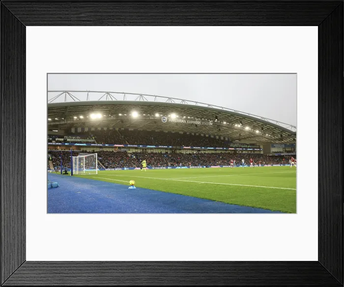 Framed Print : Brighton and Hove Albion v West Ham United Premier League 07DEC25 Framed Print : Brighton and Hove Albion v West Ham United Premier League 07DEC25