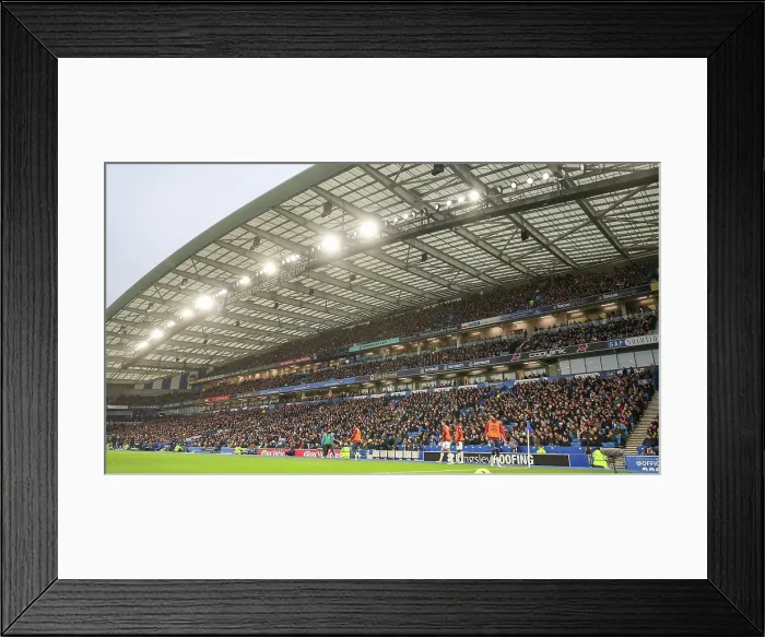 Framed Print : Brighton and Hove Albion v West Ham United Premier League 07DEC25 Framed Print : Brighton and Hove Albion v West Ham United Premier League 07DEC25