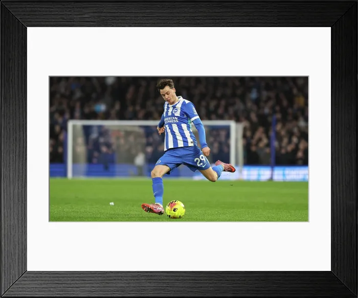 Framed Print : Brighton and Hove Albion v West Ham United Premier League 07DEC25 Framed Print : Brighton and Hove Albion v West Ham United Premier League 07DEC25
