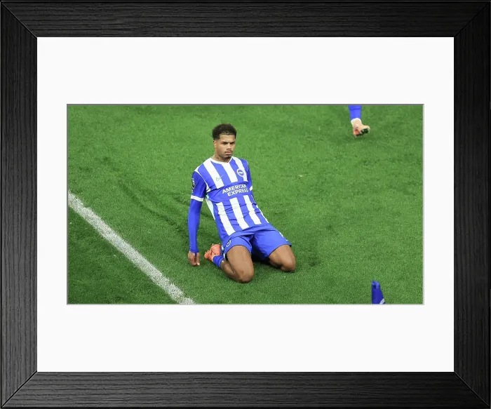 Framed Print : Brighton and Hove Albion v West Ham United Premier League 07DEC25 Framed Print : Brighton and Hove Albion v West Ham United Premier League 07DEC25
