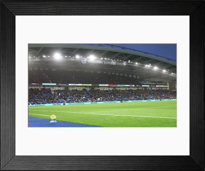 Framed Print : Brighton and Hove Albion v West Ham United Premier League 07DEC25 Framed Print : Brighton and Hove Albion v West Ham United Premier League 07DEC25