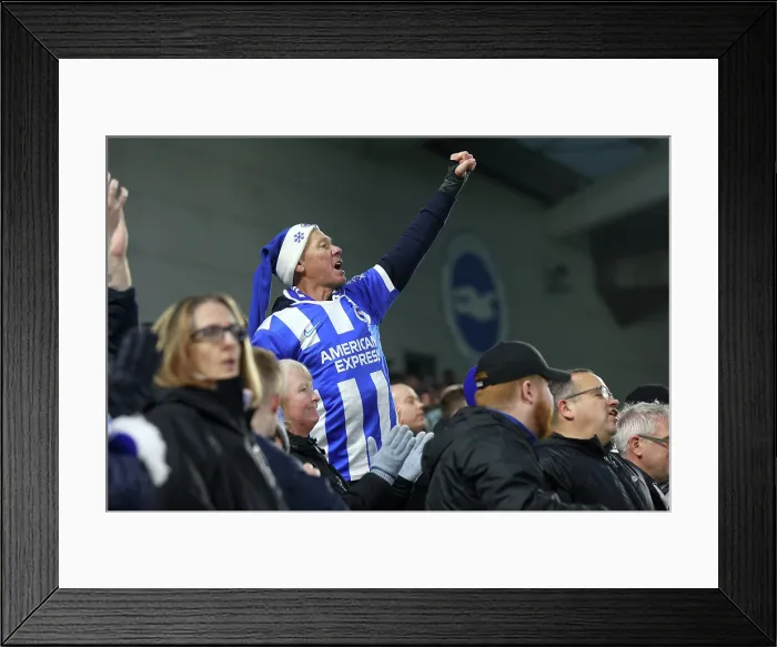 Framed Print : Brighton and Hove Albion v West Ham United Premier League 07DEC25 Framed Print : Brighton and Hove Albion v West Ham United Premier League 07DEC25