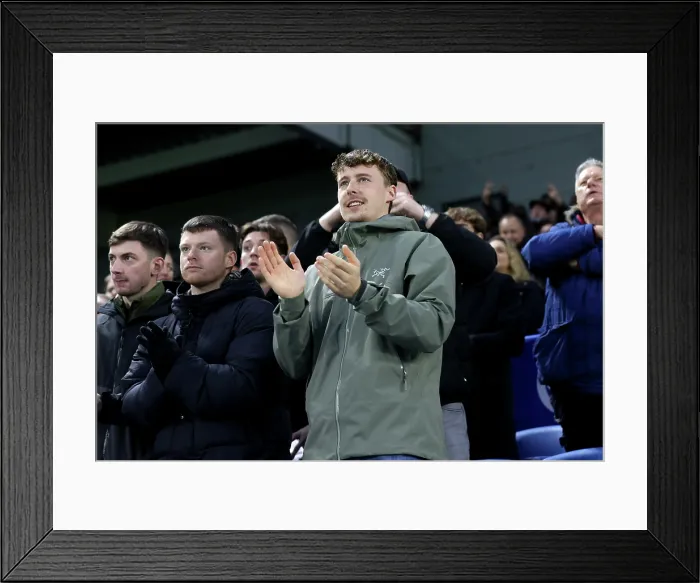 Framed Print : Brighton and Hove Albion v West Ham United Premier League 07DEC25 Framed Print : Brighton and Hove Albion v West Ham United Premier League 07DEC25