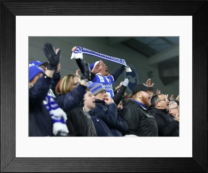 Framed Print : Brighton and Hove Albion v West Ham United Premier League 07DEC25 Framed Print : Brighton and Hove Albion v West Ham United Premier League 07DEC25