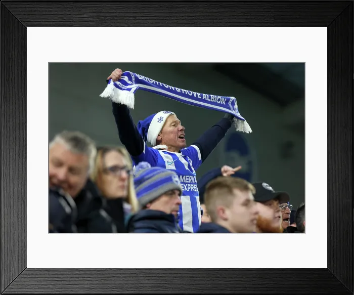Framed Print : Brighton and Hove Albion v West Ham United Premier League 07DEC25 Framed Print : Brighton and Hove Albion v West Ham United Premier League 07DEC25