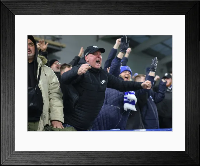 Framed Print : Brighton and Hove Albion v West Ham United Premier League 07DEC25 Framed Print : Brighton and Hove Albion v West Ham United Premier League 07DEC25