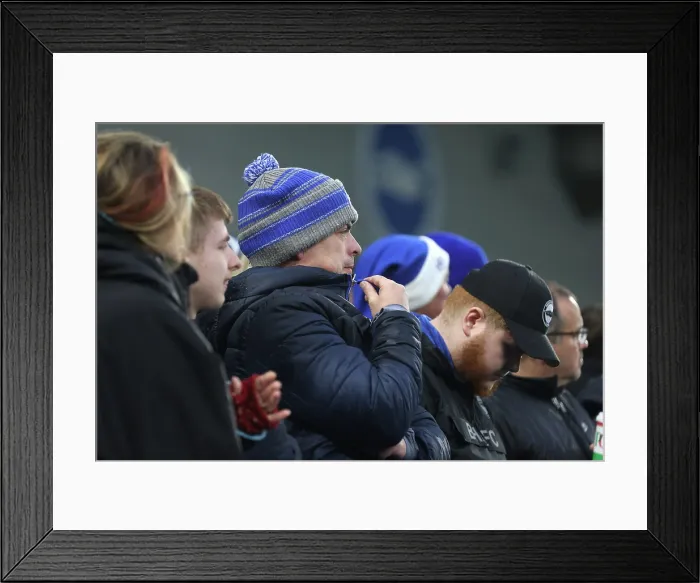 Framed Print : Brighton and Hove Albion v West Ham United Premier League 07DEC25 Framed Print : Brighton and Hove Albion v West Ham United Premier League 07DEC25