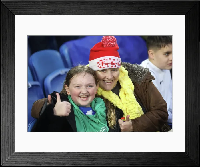 Framed Print : Brighton and Hove Albion v West Ham United Premier League 07DEC25 Framed Print : Brighton and Hove Albion v West Ham United Premier League 07DEC25