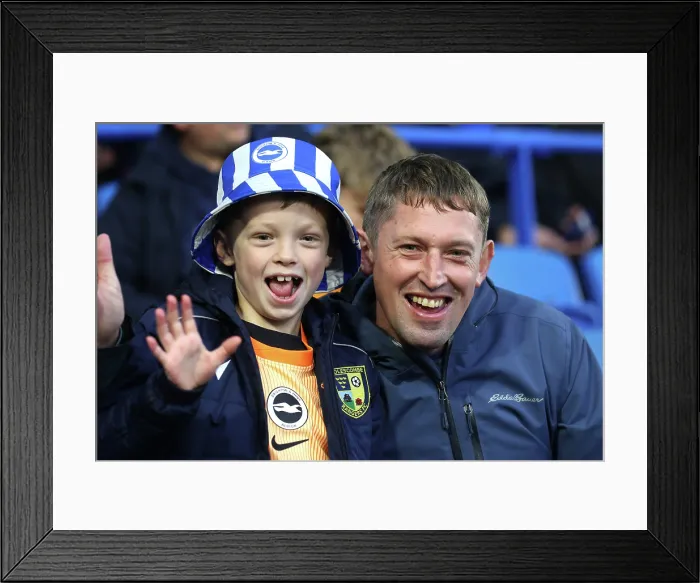 Framed Print : Brighton and Hove Albion v West Ham United Premier League 07DEC25 Framed Print : Brighton and Hove Albion v West Ham United Premier League 07DEC25