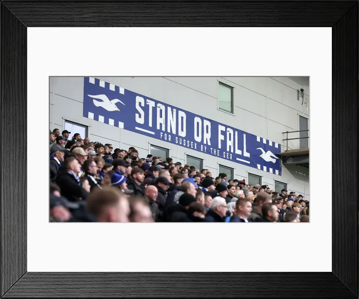 Framed Print : Brighton and Hove Albion v West Ham United Premier League 07DEC25 Framed Print : Brighton and Hove Albion v West Ham United Premier League 07DEC25