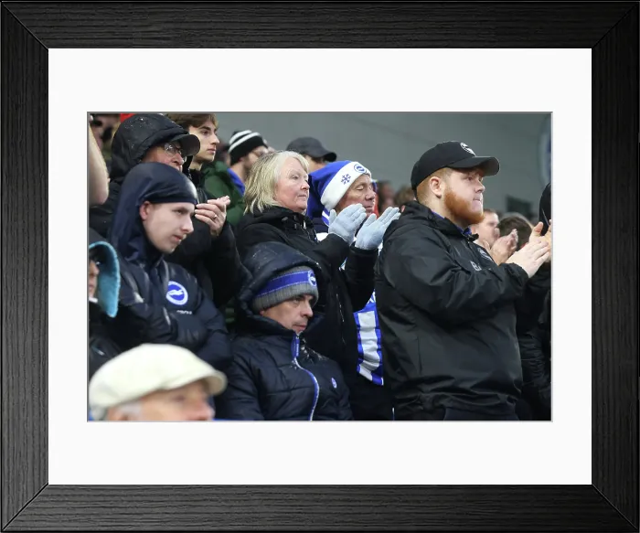 Framed Print : Brighton and Hove Albion v West Ham United Premier League 07DEC25 Framed Print : Brighton and Hove Albion v West Ham United Premier League 07DEC25