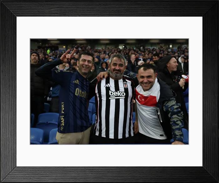 Framed Print : Brighton and Hove Albion v West Ham United Premier League 07DEC25 Framed Print : Brighton and Hove Albion v West Ham United Premier League 07DEC25