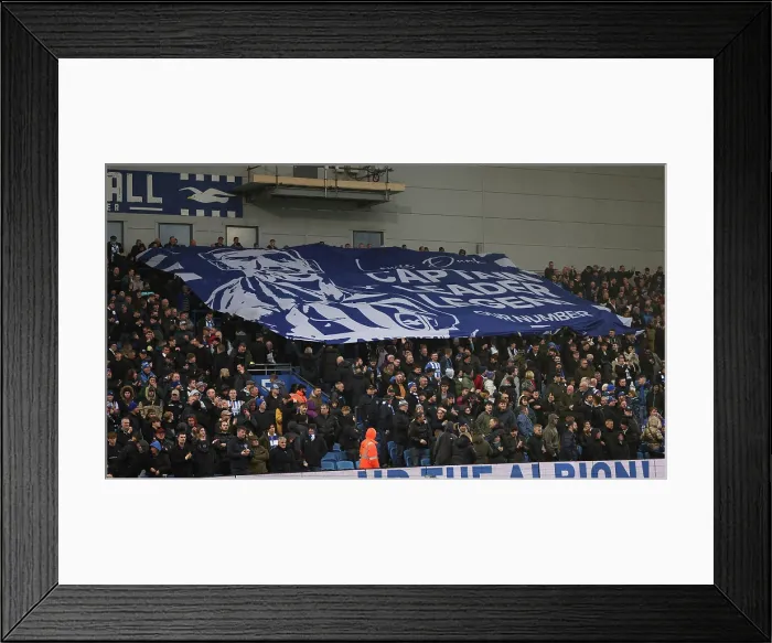 Framed Print : Brighton and Hove Albion v West Ham United Premier League 07DEC25