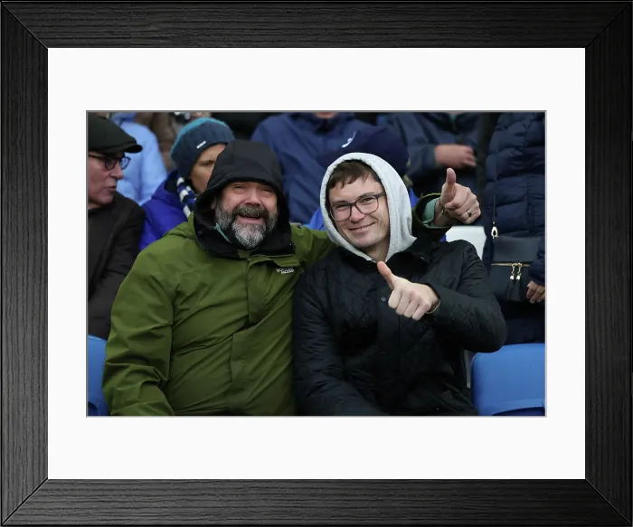 Framed Print : Brighton and Hove Albion v West Ham United Premier League 07DEC25