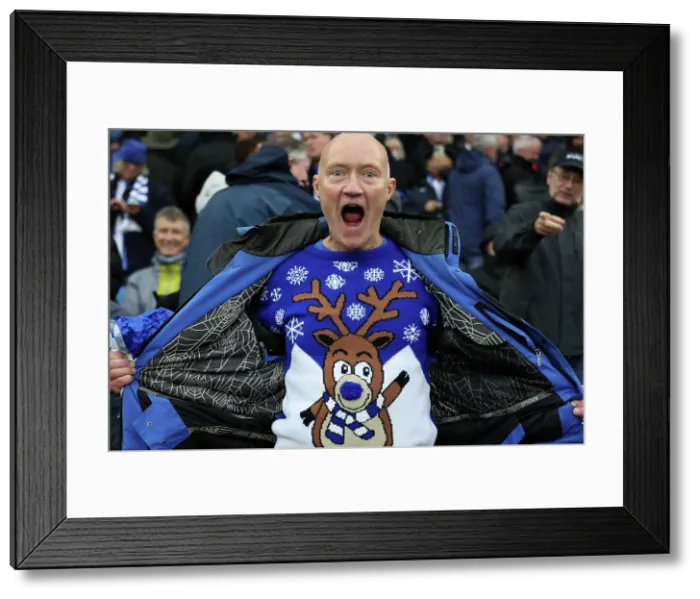 Framed Print : Brighton and Hove Albion v West Ham United Premier League 07DEC25