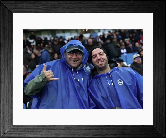 Framed Print : Brighton and Hove Albion v West Ham United Premier League 07DEC25