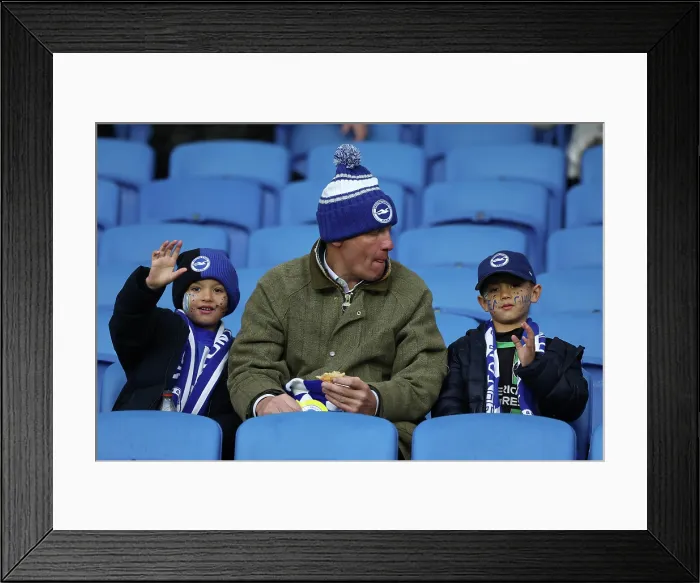 Framed Print : Brighton and Hove Albion v West Ham United Premier League 07DEC25