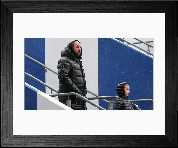 Framed Print : Brighton and Hove Albion v West Ham United Premier League 07DEC25