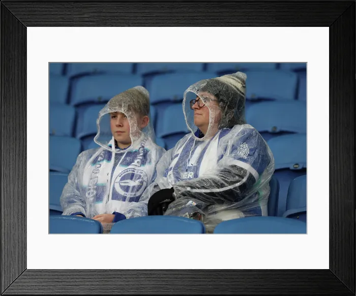 Framed Print : Brighton and Hove Albion v West Ham United Premier League 07DEC25