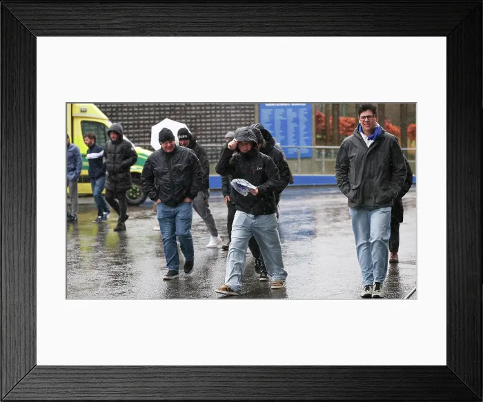 Framed Print : Brighton and Hove Albion v West Ham United Premier League 07DEC25